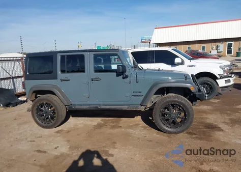 2015 Jeep Wrangler Unlimited Sport from USA, damaged, VIN 1C4HJWDG8FL682823
